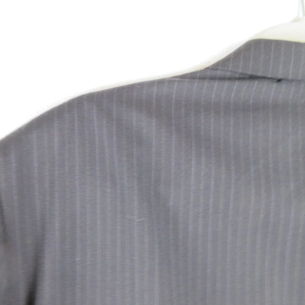Jos. A. Bank Pinstripe Wool Suit Coat Size 44R Three Button